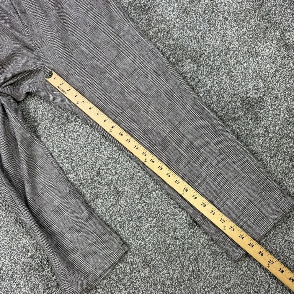 Malbon Golf Glen Plaid Tapered Pants Mens Medium Brown White Active Trousers